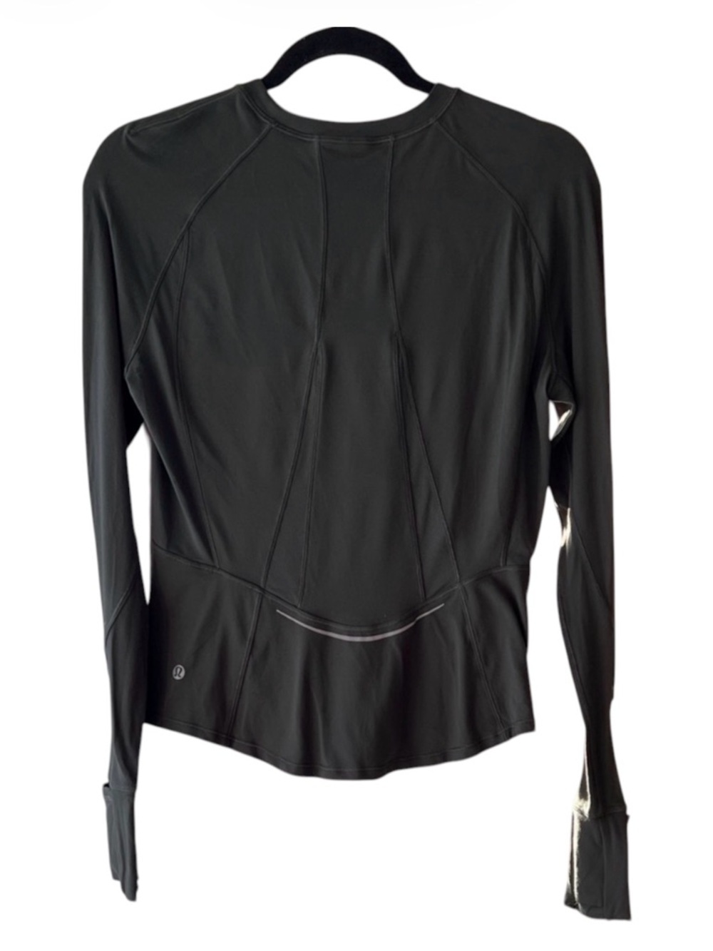 Lululemon Rulu Reflective Running Performance Long Sleeve Shirt 6 EUC Activewear - Picture 4 of 11